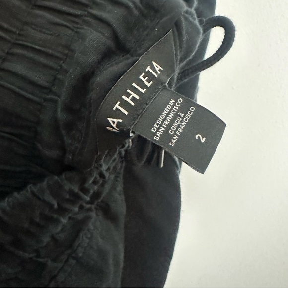 Athleta Cabo Linen Joggers Size 2 - Picture 6 of 7